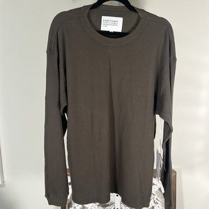Sanctuary ribbed knit long sleeve tee. Size M